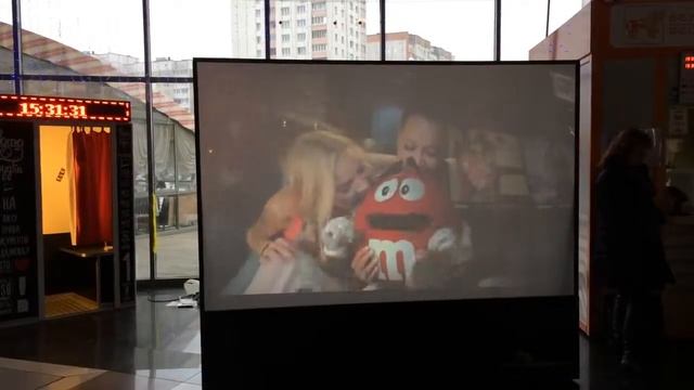 Проекционный экран 1530х2440 ТЦ смотреть онлайн