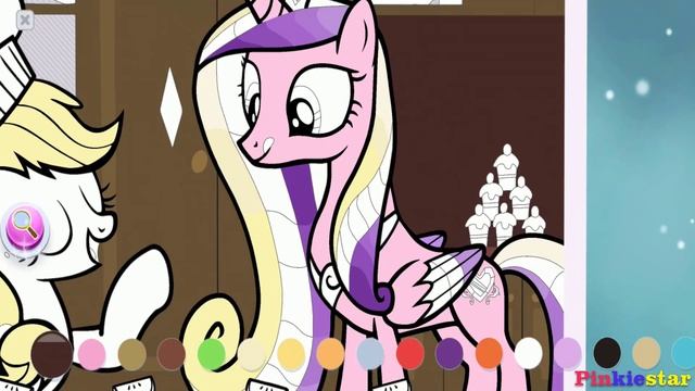 My Little Pony Color By Magic | Princess Pony & Explore Part 11 | IOS App & Android Games смотреть онлайн
