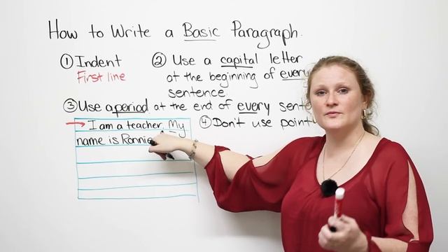 How to write a basic paragraph смотреть онлайн