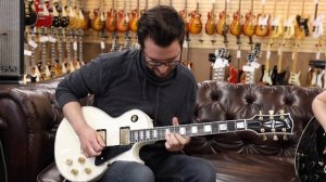 Angela Petrilli & Zach Comtois playing Gibsons at Norman's Rare Guitars