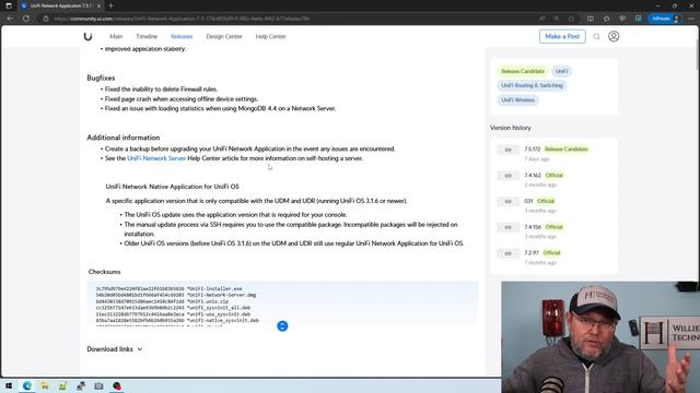 UniFi Network Application 7.5.174 - That was quick! смотреть онлайн