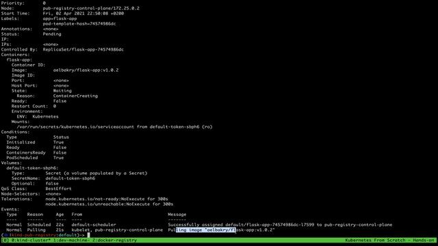 11 Docker Registry Demo | Kubernetes Arabic Course смотреть онлайн