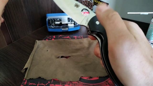 Ontario Rat-2 VS Spyderco Efficient(разборка Spyderco Efficient)