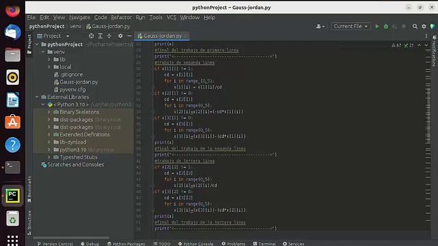 Gauss Jordan Python смотреть онлайн