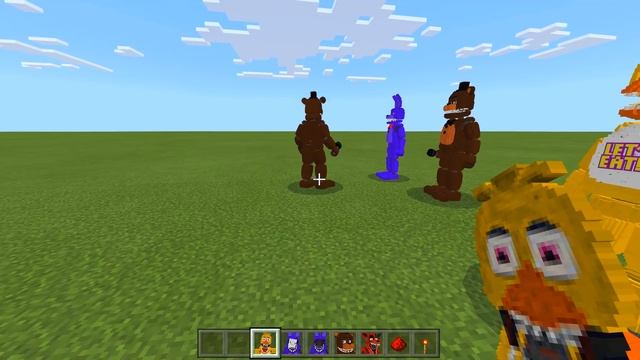 Я ПОЧИНИЛ АНИМАТРОНИКОВ ФНАФ МАЙНКРАФТ фнаф майнкрафт fnaf minecraft смотреть онлайн
