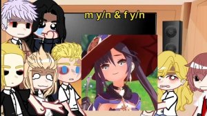 {_Tokyo revengers react to _M.Y/N & F.Y/N_}????{AU} _(1/?)_