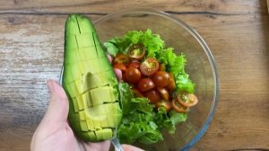 САЛАТ С МОРЕПРОДУКТАМИ / салат с креветками / салат с авокадо