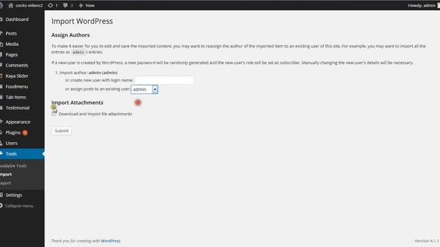 Cooks_Theme Activation and Import xml demo content смотреть онлайн