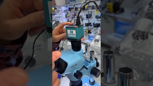 Подключение камеры к микроскопу смотреть онлайн