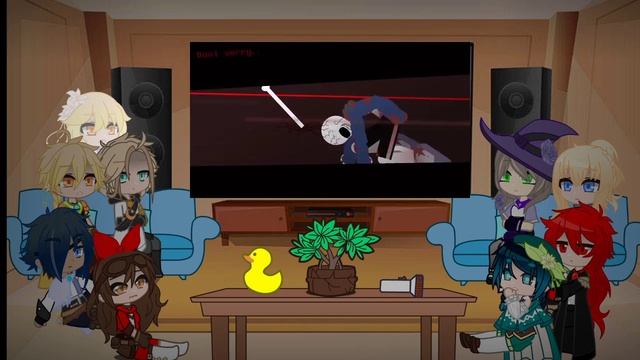 [G.I]AETHER&LUMINE + MVH REACT TO THE MANIAC FURY INSANITY!SANS VS CHARA (REQUEST) смотреть онлайн