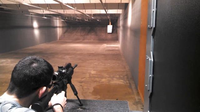 DPMS Oracle 308 at Shooting Range смотреть онлайн