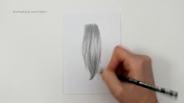 How To Draw Realistic Hair With Graphite Pencils