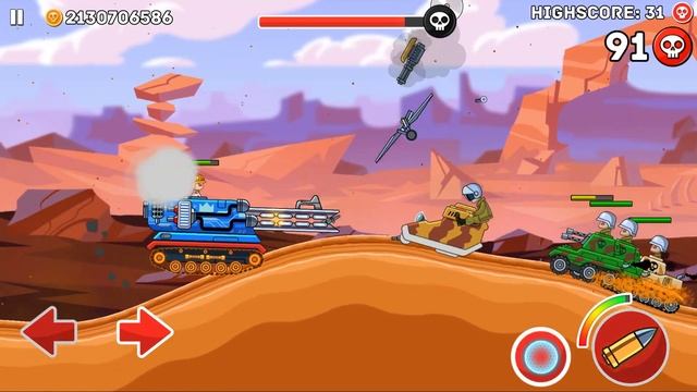 Hills Of Still - Tank MAMMOTH VS Tank COBRA - Walkthrough Game Android Gameplay смотреть онлайн