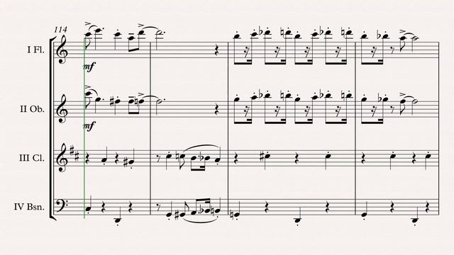 „Beatles Medley“ Wind Quartet arr. Adrian Wagner Sheet Music смотреть онлайн