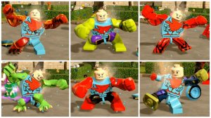 Обзор мода на больших персонажей трансформации Генерала Росса в LEGO Marvel Super Heroes 2