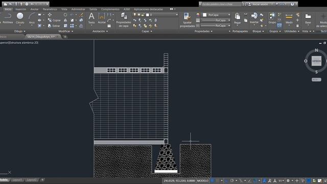 Detalle de CORTE CONSTRUCTIVO Autodesk AutoCAD 2018 58214 DibujoArlyn 11 dwg 2023 05 24 20 20 43 смотреть онлайн