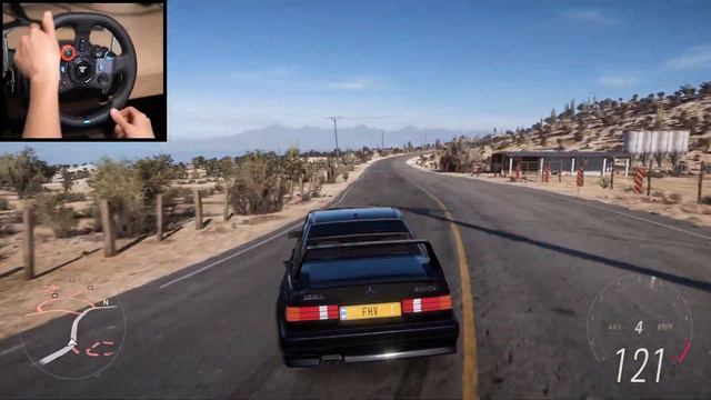 Mercedes 190E 2.5-16 Evolution II Drifting - Forza Horizon 5 Gameplay (Logitech G29)
