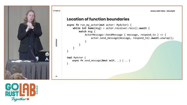 Keynote | Actors with Tokio – a lesson in ownership - Alice Ryhl смотреть онлайн