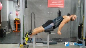 Гиперэкстензия для укрепления мышц спины - техника выполнения упражнения