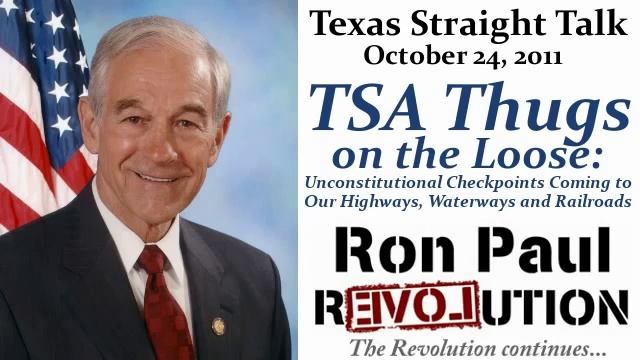 Ron Paul: Texas Straight Talk - TSA Thugs on the Loose! смотреть онлайн