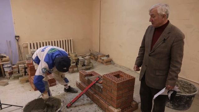 Колледж метрострой - Чемпионат Кирпичная Кладка Мов