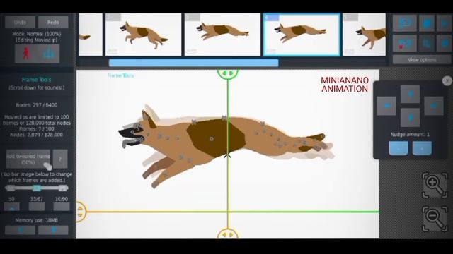 Animating a dog run-cycle timelapse in Stick Nodes pro смотреть онлайн