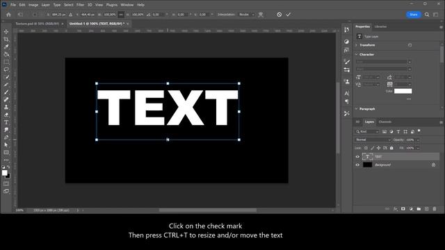 Text with rough edges (with displacement map) | PHOTOSHOP TUTORIAL - TEXT EFFECT смотреть онлайн