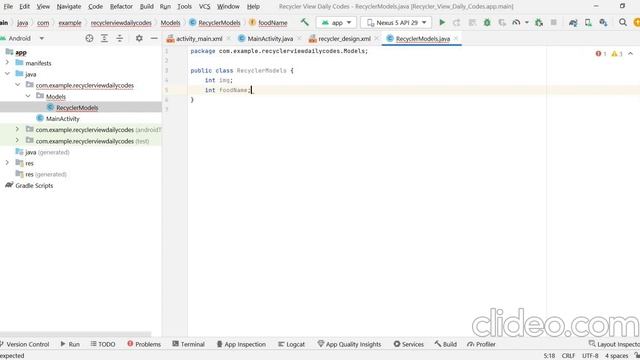 RecyclerView in Android #2 | Model Class | Android studio | java | Application Development смотреть онлайн