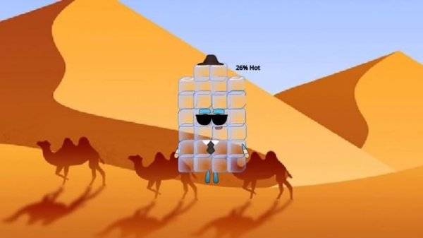 Numberblocks band but Hotblocks band 1 to 50