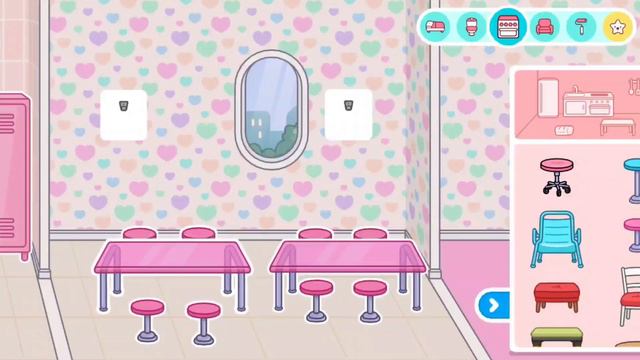 розовая школа для девочек в тока бока🤩✨// toca boca смотреть онлайн