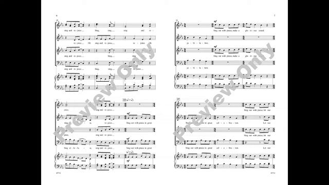 Sing and Rejoice!, by Sally K. Albrecht – Score & Sound смотреть онлайн