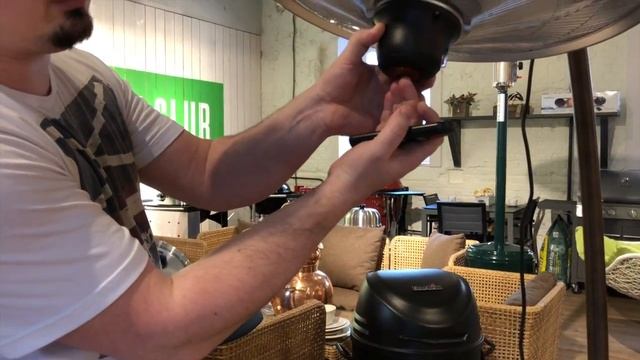 Уличный электрический обогреватель Lite Edelstahl смотреть онлайн