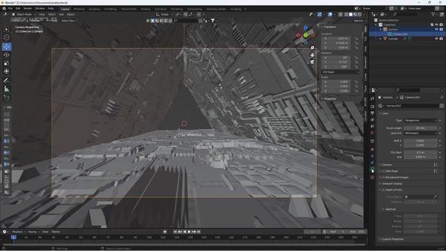 Blender vfx tutorial | Js displacement смотреть онлайн