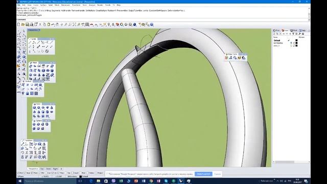 Создание литковой системы для кольца / Preparation of a jewelry ring for casting смотреть онлайн