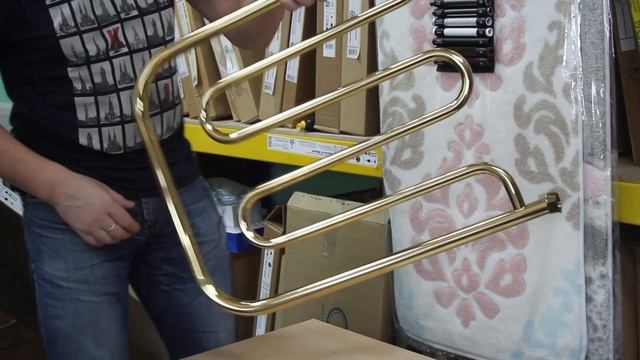 Полотенцесушитель водяной Сунержа Лира 500х650 Под Золото смотреть онлайн