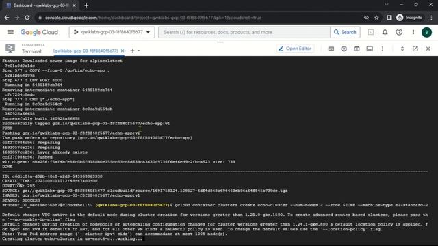 Build and Deploy a Docker Image to a Kubernetes Cluster | GSP304 | Solution смотреть онлайн