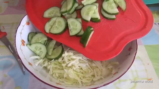 Рецепт овощного салата без сметаны и майонеза с вкусной заправкой смотреть онлайн