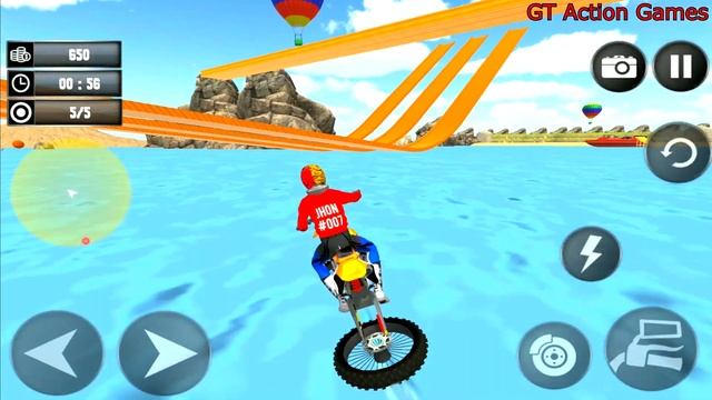 Beach Water Surfer Dirt Bike Xtreme Racing Games - Dirt Bike Games - Android GamePlay смотреть онлайн