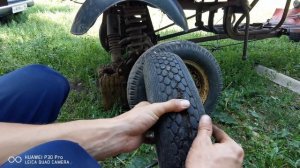 РЕМОНТ КОЛЕСА МОТОРОЛЛЕРА. Разбираю Колесо 4.00 - 10 Модель В-16А от мотороллера Муравей - 2