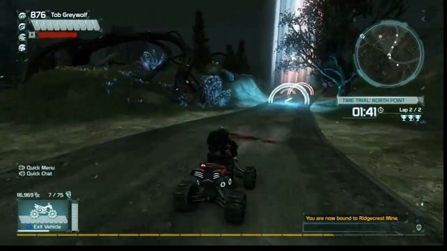 Defiance MMO Walkthrough-Time Trial: North Point. Gold Run, No Commentary. смотреть онлайн