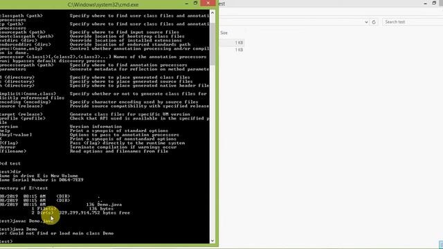 How to run a Java program inside a package using cmd смотреть онлайн