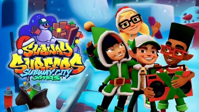 Subway Surfers Subway City Xmas 2022 Theme Original Soundtrack Extended (1 Hour) смотреть онлайн
