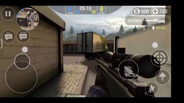 Игра с 15 ботами на режиме medium в игре forward assault смотреть онлайн