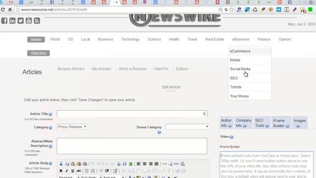 Add image to iframe of Press Release смотреть онлайн