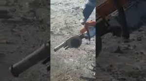 Воздуходувка из бензопилы