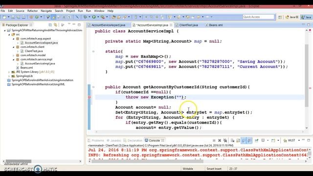 88.After Returning & After Throwing Advices using XML Configuration _PART2 смотреть онлайн