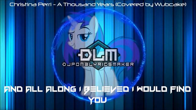 Christina Perri - A Thousand Years (Covered by Wubcake) (Animated Bass/Lyrics) смотреть онлайн