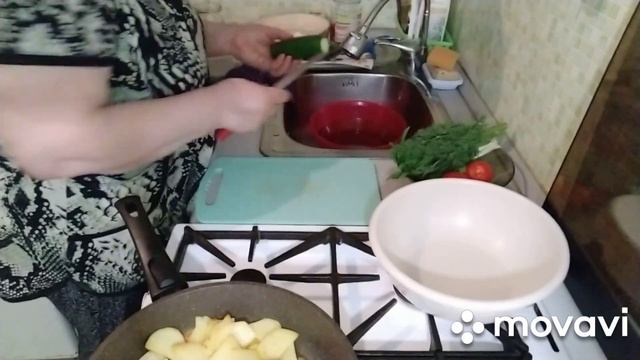 Жареная Картошка Аль-Денте по рецепту флориды Ялты ? Слушаю Татьяну Монтян)) смотреть онлайн