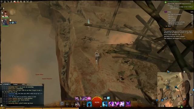 GW2 Dry Top Prospect Valley Jumping Puzzle and Dive Master Guide смотреть онлайн