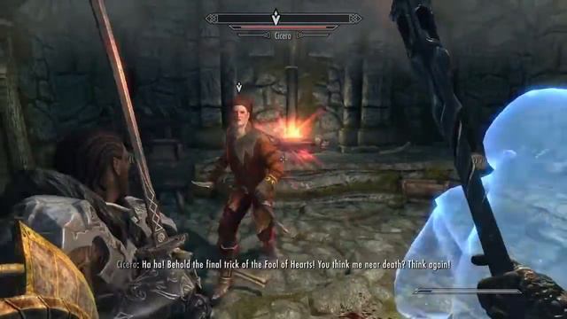 Skyrim - Killing Cicero смотреть онлайн